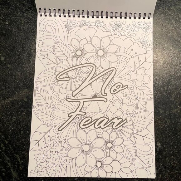 Mindful Relaxation Stress Relief Coloring Book and Markers (NWOT) - Picture 6 of 15